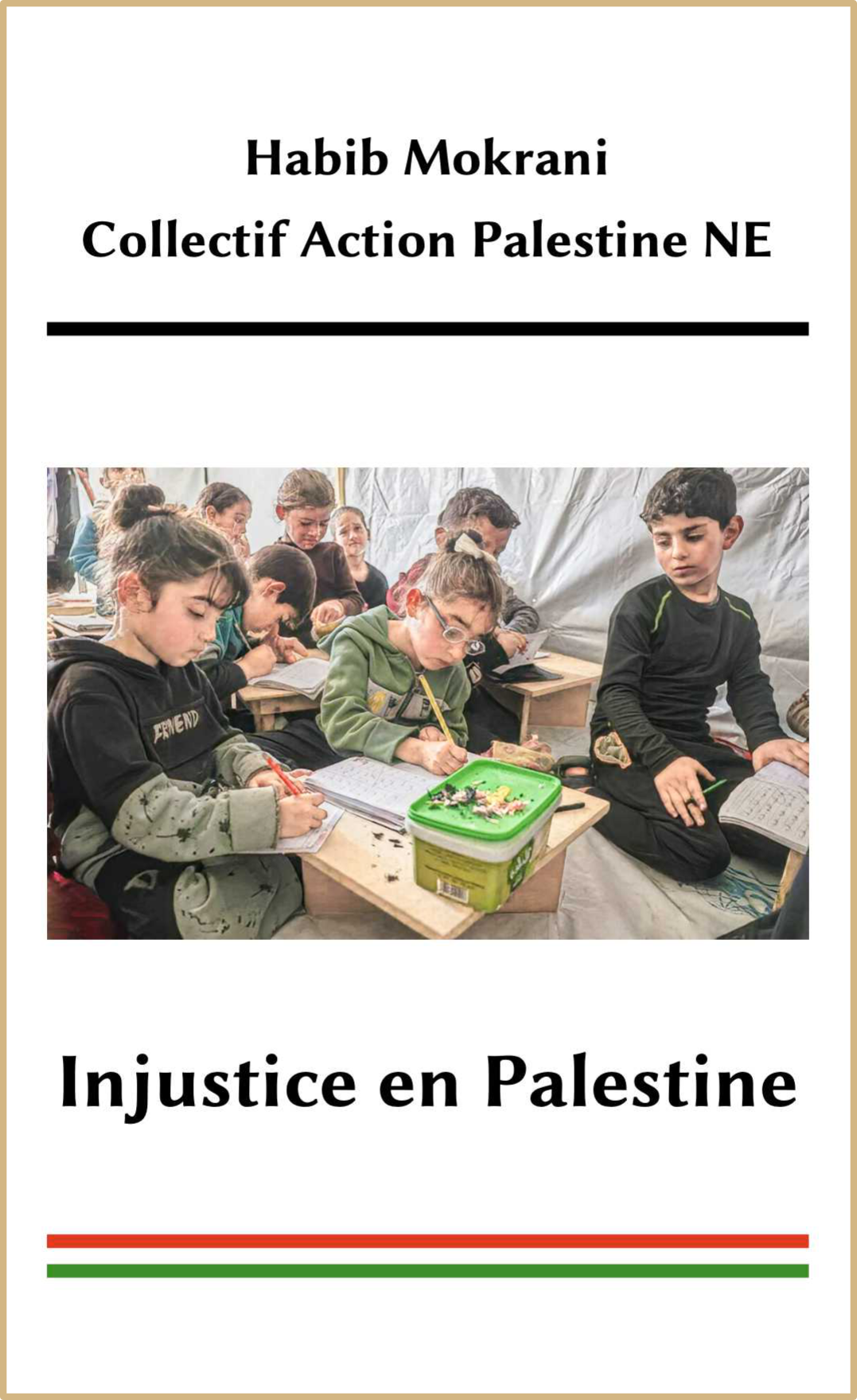 Habib Mokrani, Injustice en Palestine